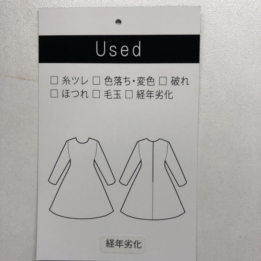 セットアップライクB スリットワンピース(Fサイズ/ブラック/Andemiu(アンデミュウ))USED