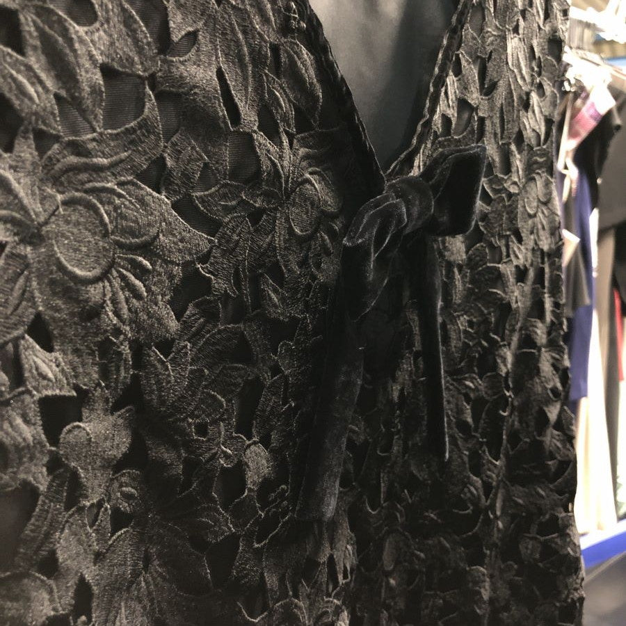 バックリボン レースワンピース(Fサイズ/ブラック/Dalliance kelly(La TOTALITE)(ダリアンス ケリー))USED