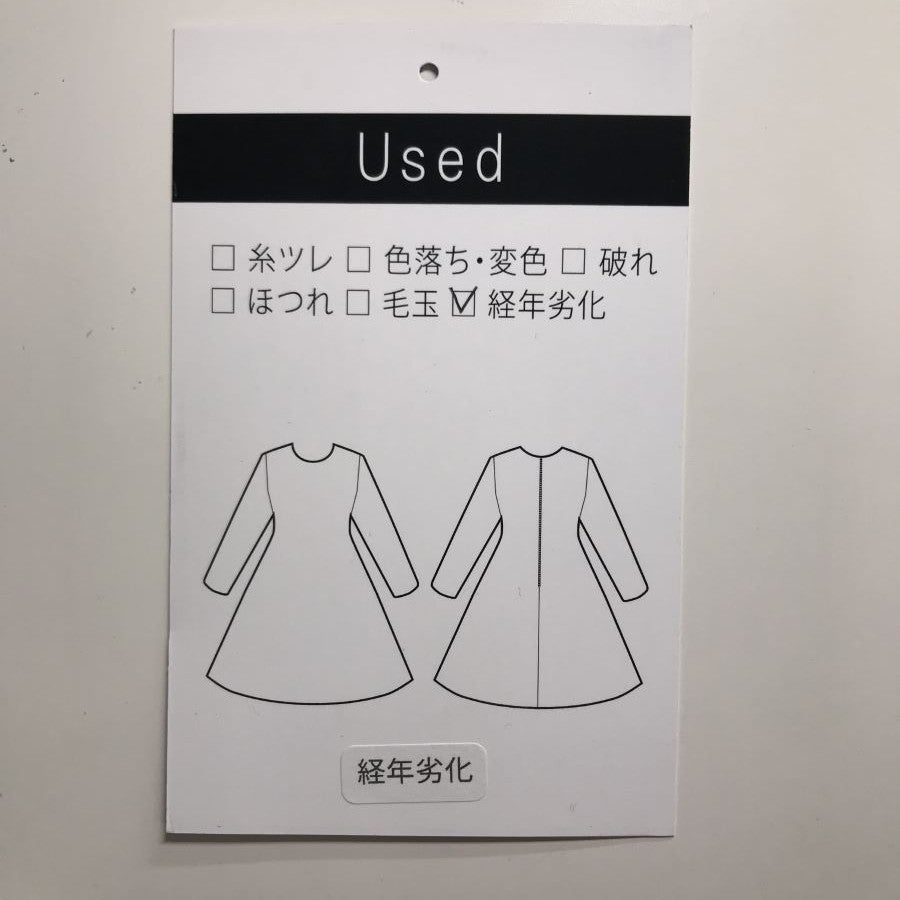 ハイネック Aライン ノースリーブワンピース(Mサイズ/ブラック/TITE IN THE STORE(ティテ インザ ストア))USED