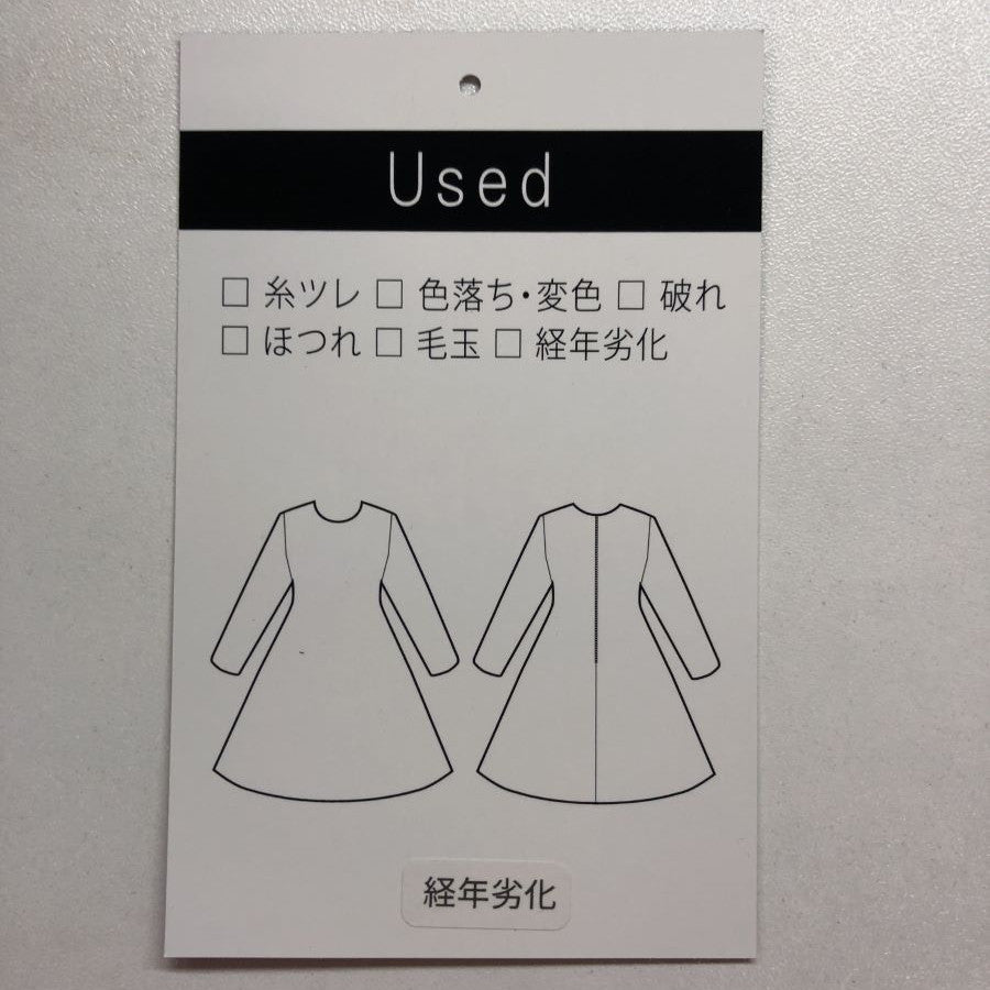 レースフリル スリーブワンピース(Mサイズ/ネイビー/BLISS POINT(ブリスポイント))USED