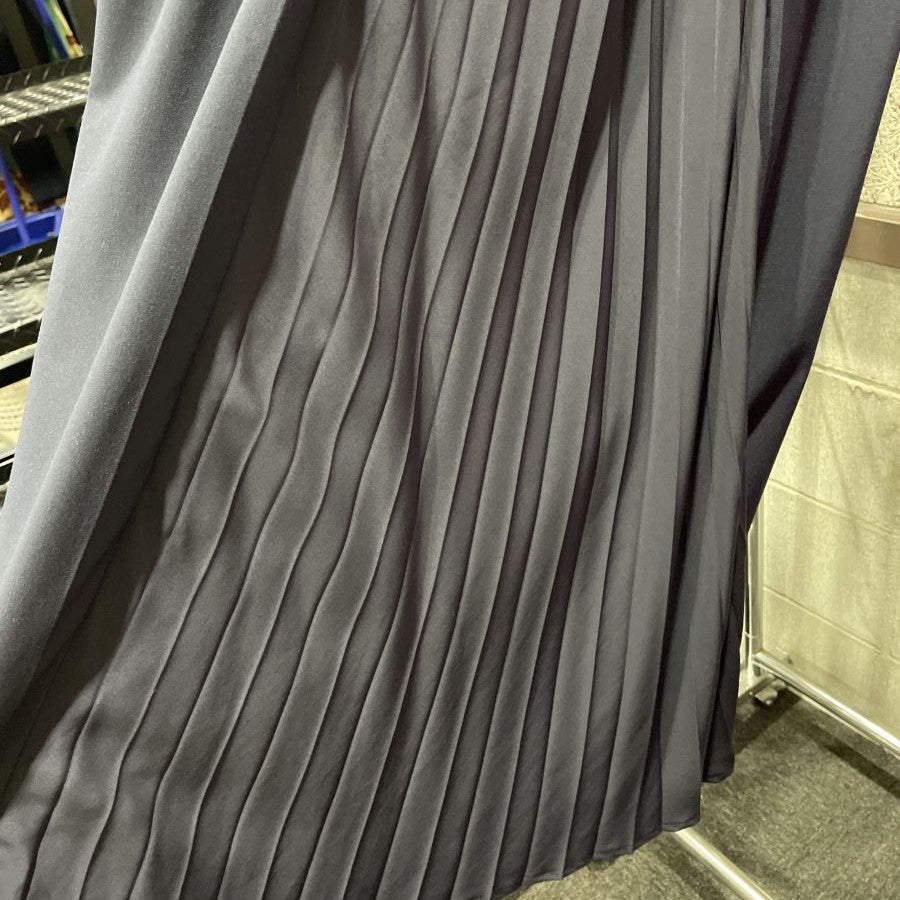 バックプリーツワンピース(Sサイズ/ネイビー/Dear Princess(ディアプリンセス))USED