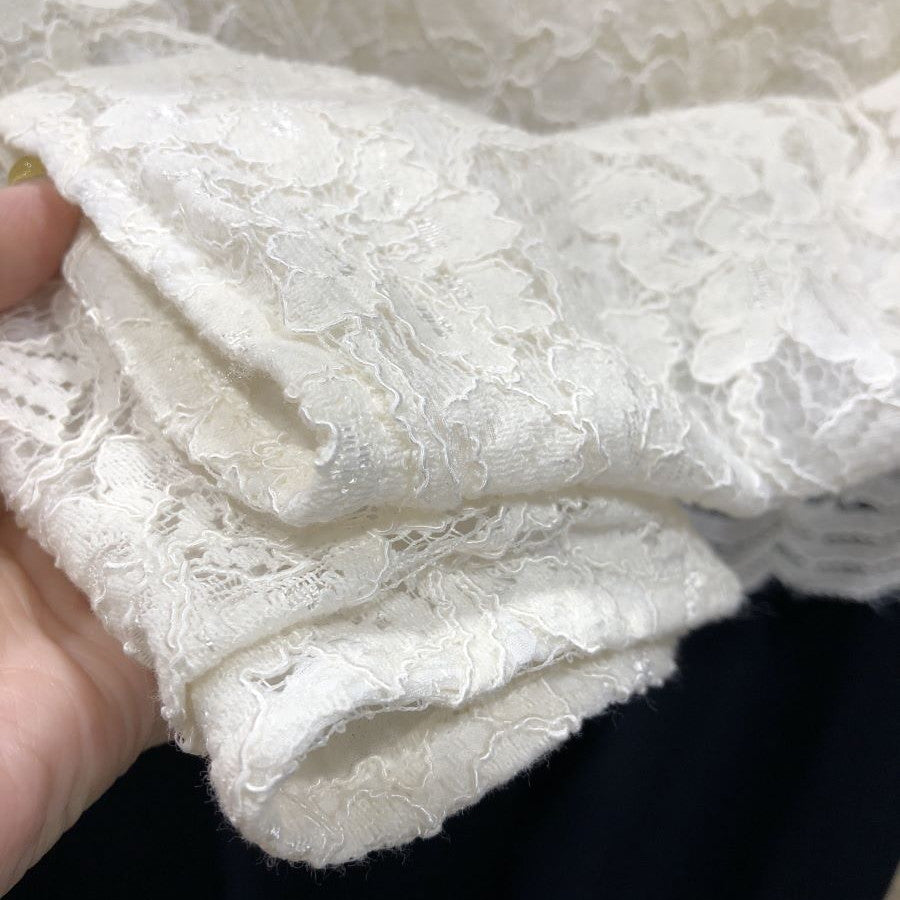 レースコンビワンピース(Mサイズ/ネイビー/Emilyan(エミリアン))USED