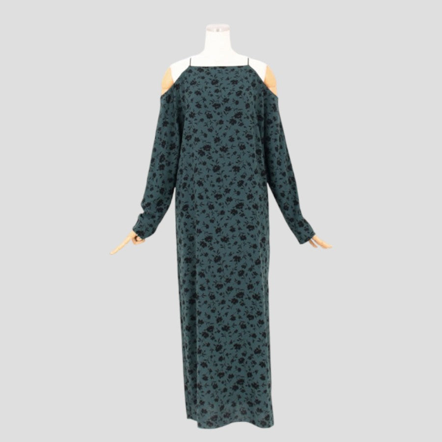 ケイティ スリットワンピース(Sサイズ/グリーン/JILLSTUART(ジル スチュアート))USED