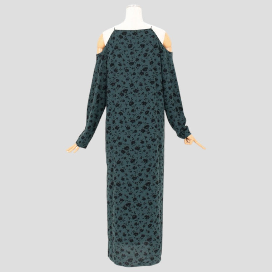ケイティ スリットワンピース(Sサイズ/グリーン/JILLSTUART(ジル スチュアート))USED