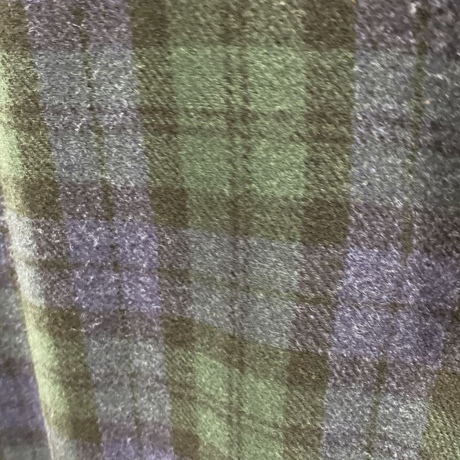 BRITISH WOOL CHECK DRESS チェックワンピース(Lサイズ/グリーン/THE DUFFER of St.GEORE(ザ ダファー オブ セントジョージ))