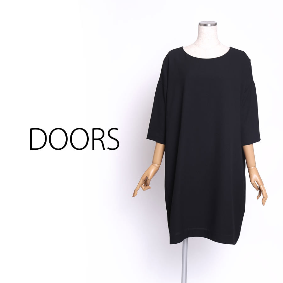 ベーシックワンピース(Mサイズ/ブラック/URBAN RESEARCH DOORS(アーバン リサーチ ドアーズ))USED