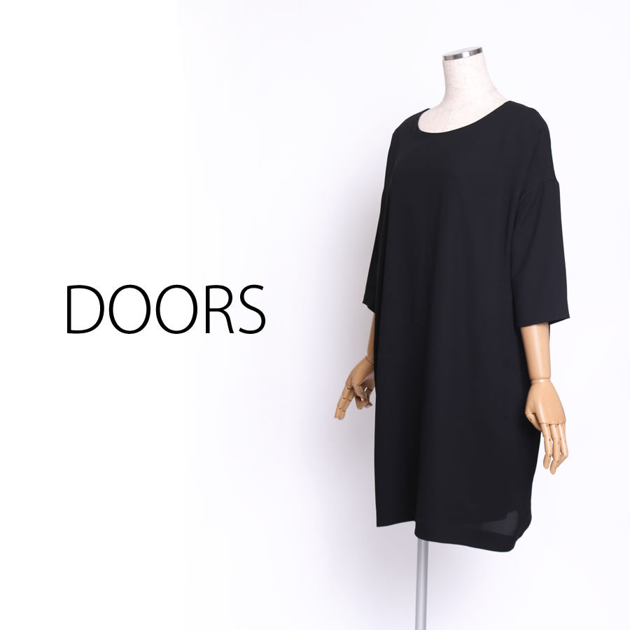 ベーシックワンピース(Mサイズ/ブラック/URBAN RESEARCH DOORS(アーバン リサーチ ドアーズ))USED