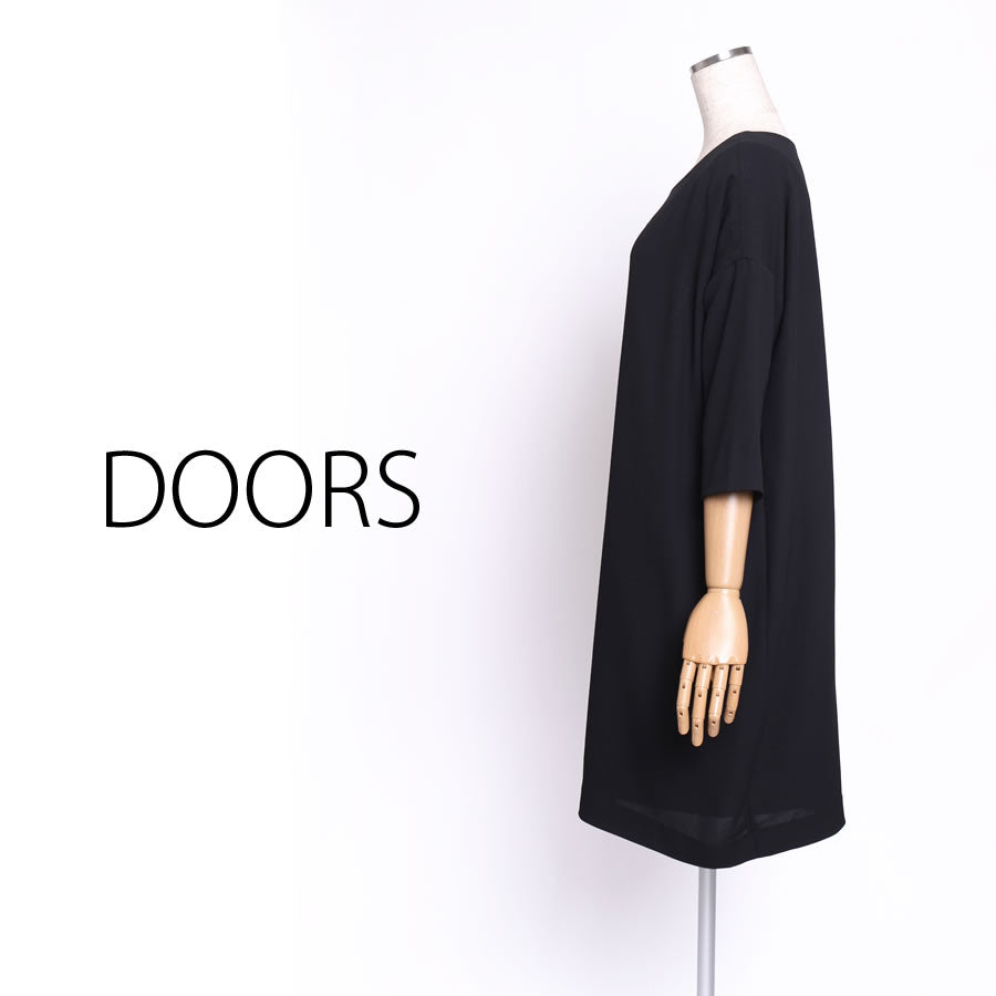 ベーシックワンピース(Mサイズ/ブラック/URBAN RESEARCH DOORS(アーバン リサーチ ドアーズ))USED