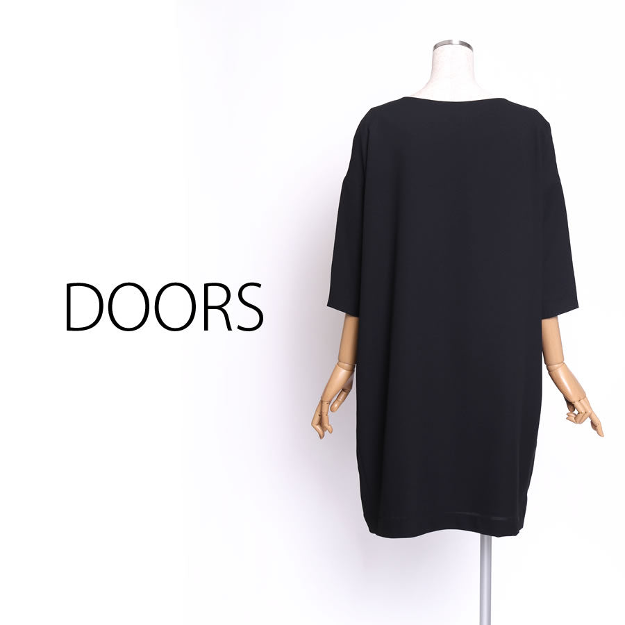 ベーシックワンピース(Mサイズ/ブラック/URBAN RESEARCH DOORS(アーバン リサーチ ドアーズ))USED