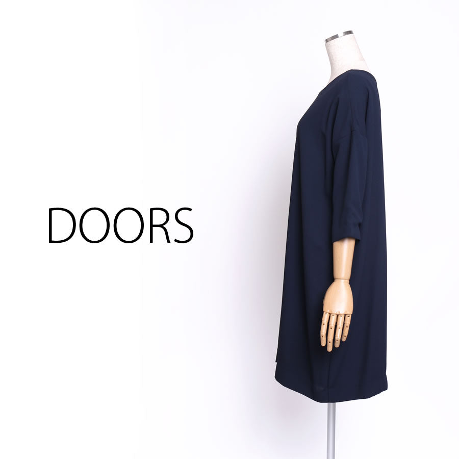 ベーシックワンピース(Mサイズ/ネイビー/URBAN RESEARCH DOORS(アーバン リサーチ ドアーズ))USED