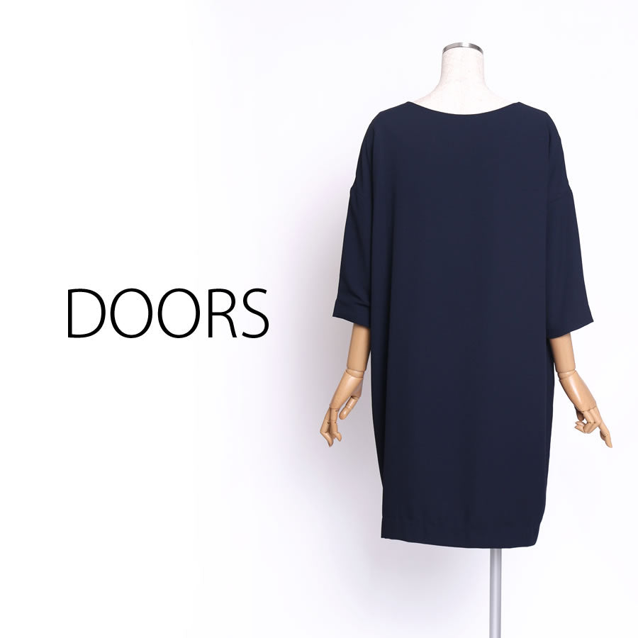 ベーシックワンピース(Mサイズ/ネイビー/URBAN RESEARCH DOORS(アーバン リサーチ ドアーズ))USED