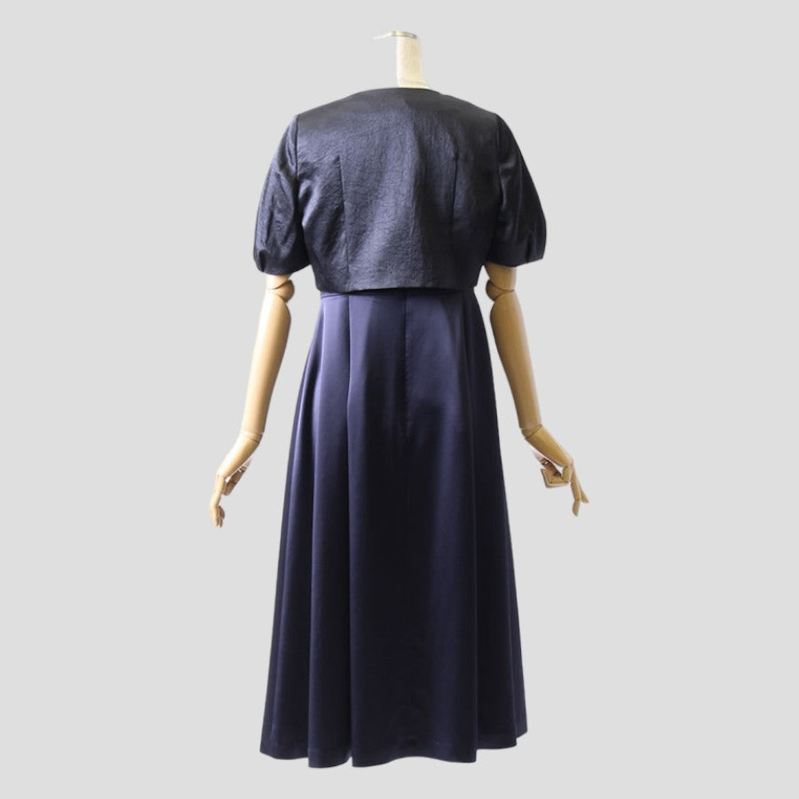 パフスリーブ ボレロ(Mサイズ/ブラック/BEAMS LIGHTS Women's(ビームスライツ ウィメンズ))