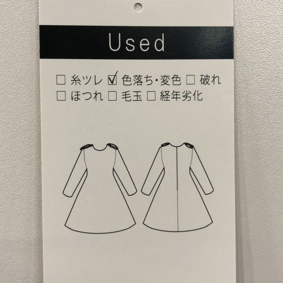 アシメ ラップワンピース(Sサイズ/ブラック/UNITED TOKYO(ユナイテッドトウキョウ))USED