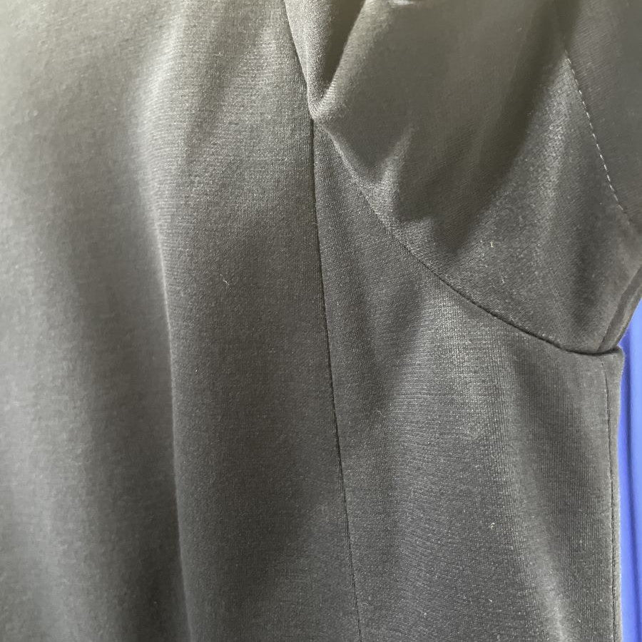 スクエアシフォンワンピース(Lサイズ/ネイビー/TO BE CHIC(トゥービーシック))USED