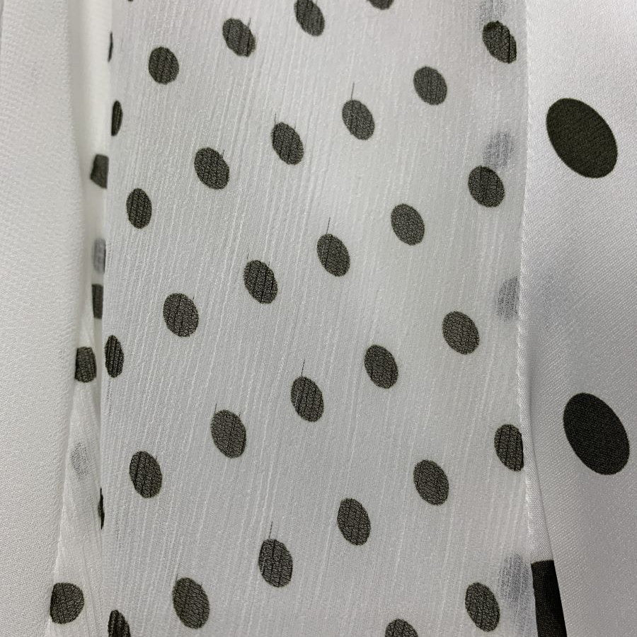 ドット柄セットアップ(Mサイズ/ホワイト/AMACA(アマカ))USED