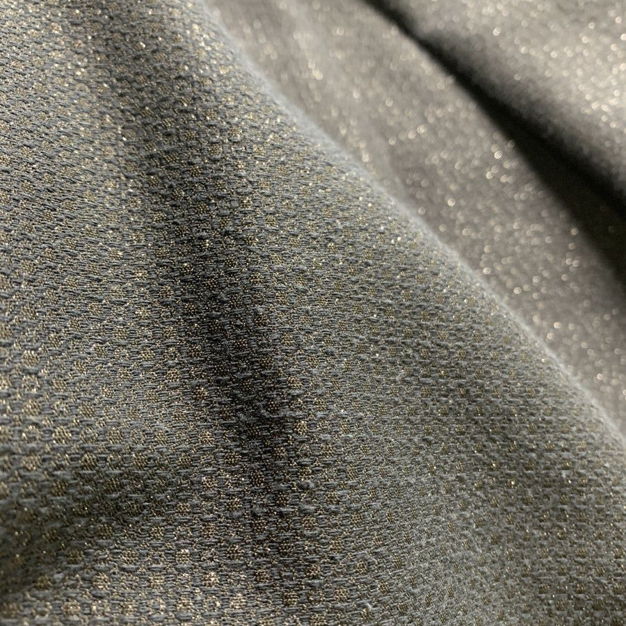 光沢 ジャガード ノースリーブ ワンピース(Mサイズ/ブラック/BENETTON (UNITED COLORS OF BENETTON)(ベネトン(ユナイテッド カラーズ オブ ベネトン)))USED