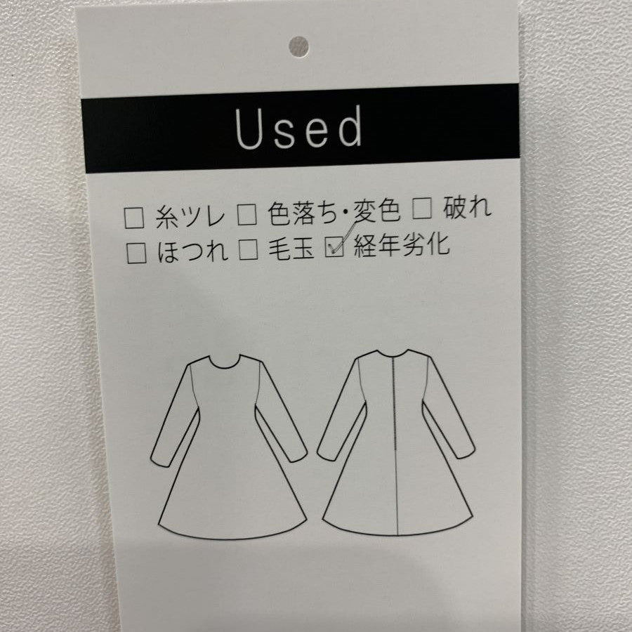 バックサテンジョーゼットジャケット(Mサイズ/ブラック/TRANS WORK(トランスワーク))USED