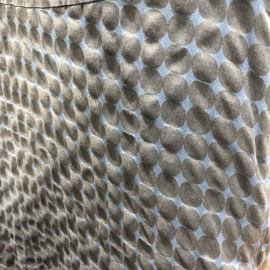 リップルDots ドット柄 ノースリーブ ワンピース(Mサイズ/ネイビー/Jocomomola de Sybilla(ホコモモラ デ シビラ))USED