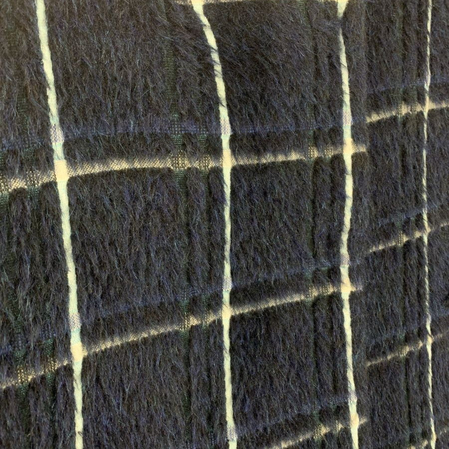 アルパカモヘヤ混ジャケット(Sサイズ/ネイビー/ENRICO DOMANI(エンリコドマーニ))USED