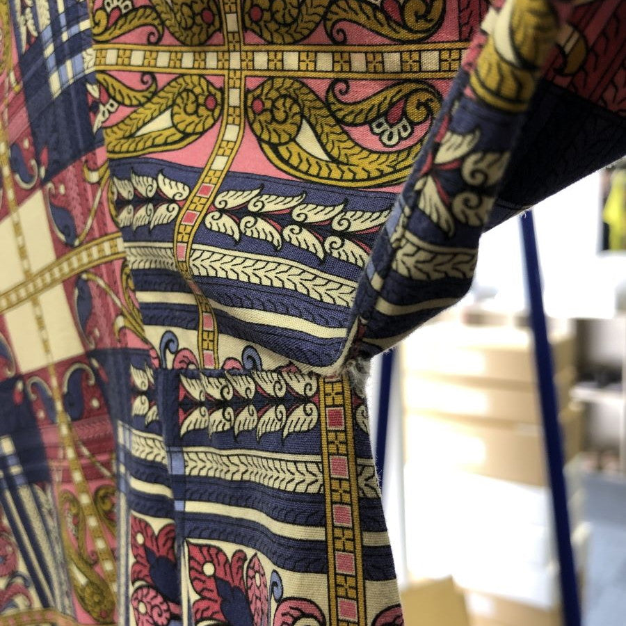 ジオメトリックオーナーワンピース(Mサイズ/イエロー/mila schon(ミラ・ショーン))USED