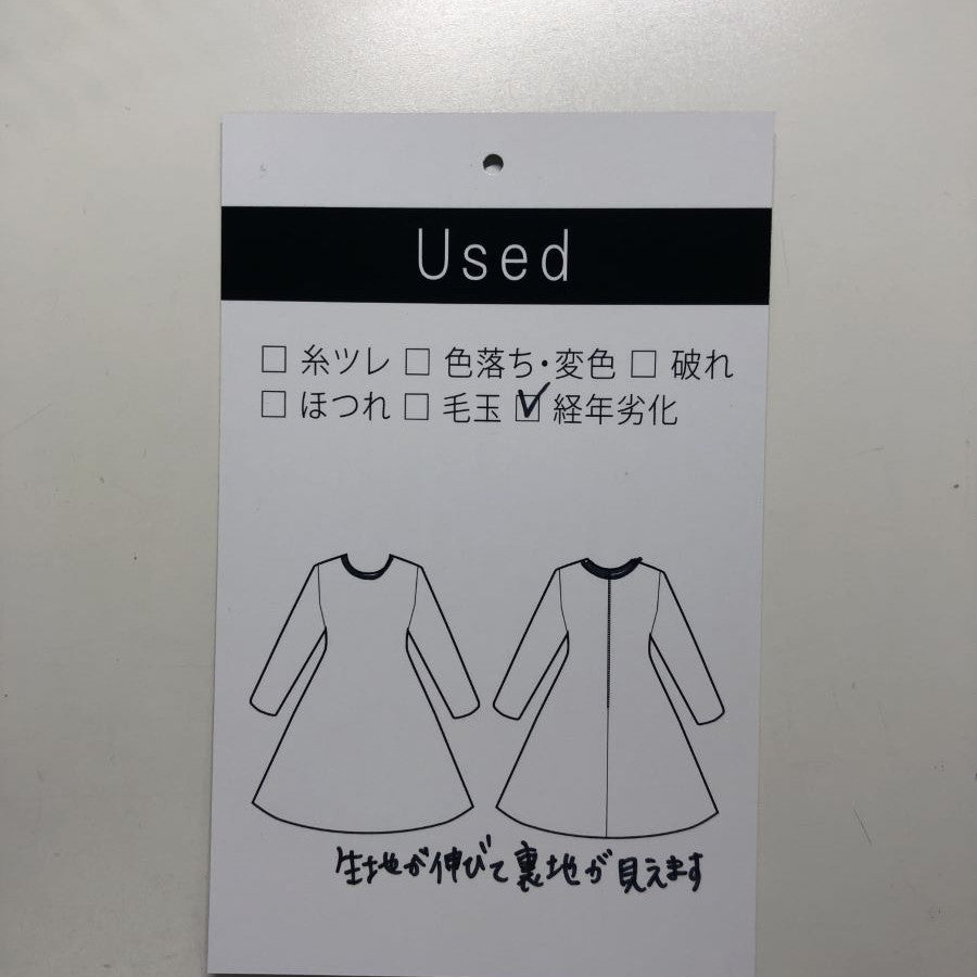 LIZ リズ ワンピース(Lサイズ/ブラック/DVF STUDIO(ダイアン・フォン・ファステンバーグ・スタジオ))USED