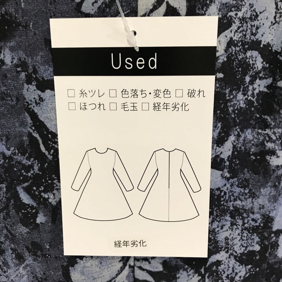花柄 プリント 5分袖 Vネック ワンピース(Lサイズ/ブルー・水色/BROOKS BROTHERS(ブルックス ブラザーズ))
