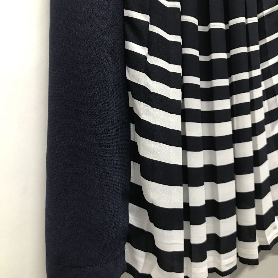 SFL プリーツ ワンピース(Fサイズ/ネイビー/UNITED ARROWS(ユナイテッドアローズ))USED