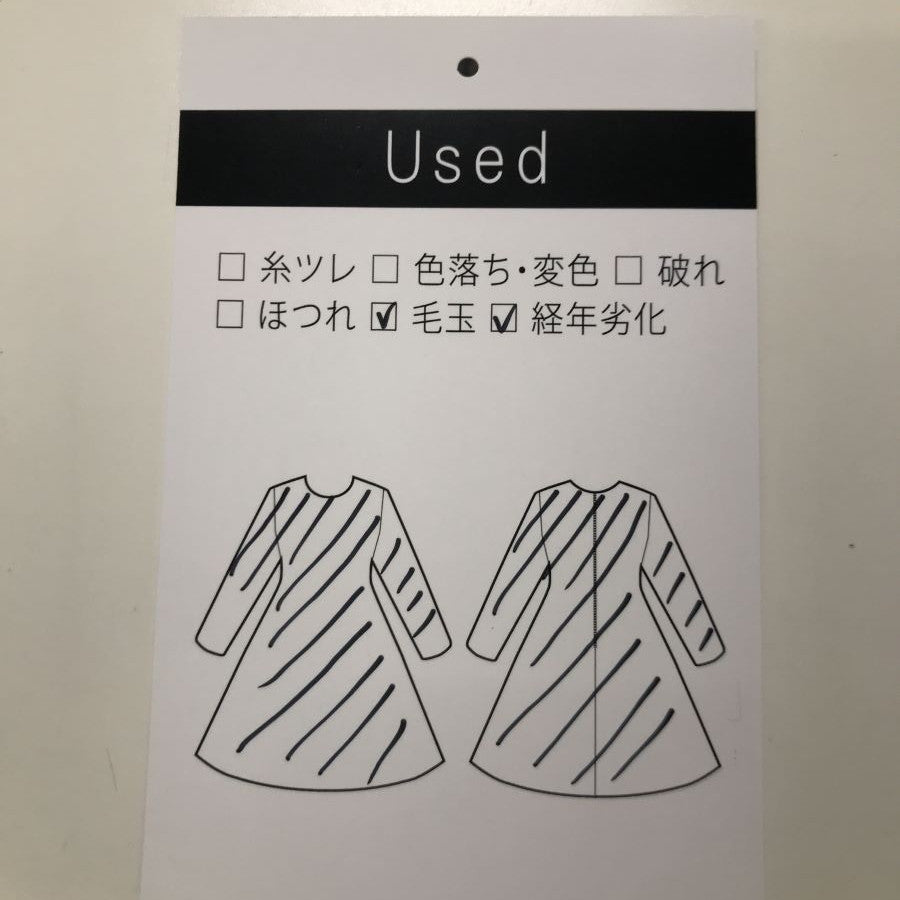 フィット&フレアワンピース(Mサイズ/ネイビー/QUEENS COURT(クイーンズ コート))USED
