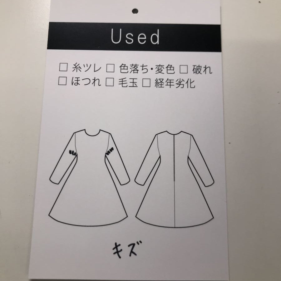 チェック花柄ワンピース(Mサイズ/ブラック/AMACA(アマカ))