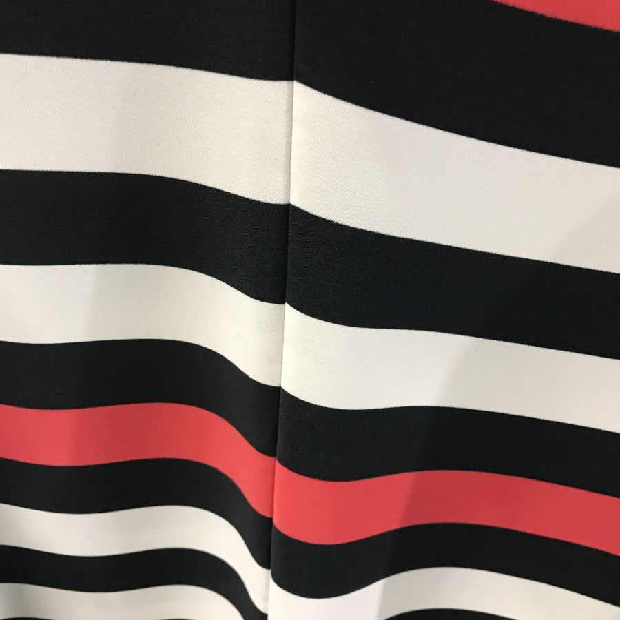 ボーダー Vネック ワンピース(Mサイズ/レッド/ARMANI EXCHANGE(アルマーニエクスチェンジ))USED