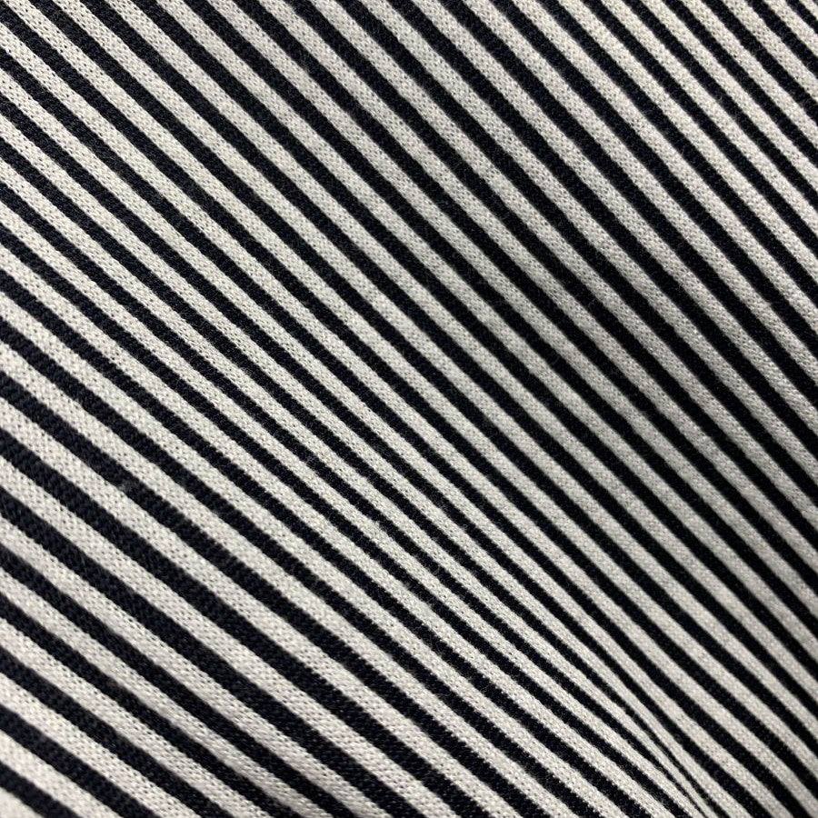 ストライプ切替ワンピース(Mサイズ/ベージュ/Verseau(ヴェルソー))USED