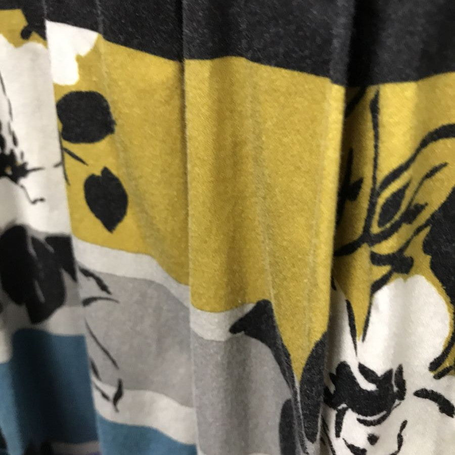 花柄ボーダーワンピース(Mサイズ/その他/IL VENTO & LA SETA(イル ヴェント アンド ラ セータ))USED