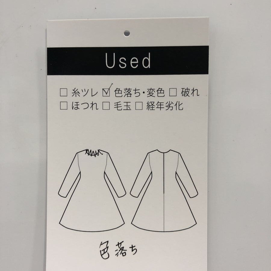 異素材切替ワンピース(Mサイズ/ブラック/Chamois(シャミー))