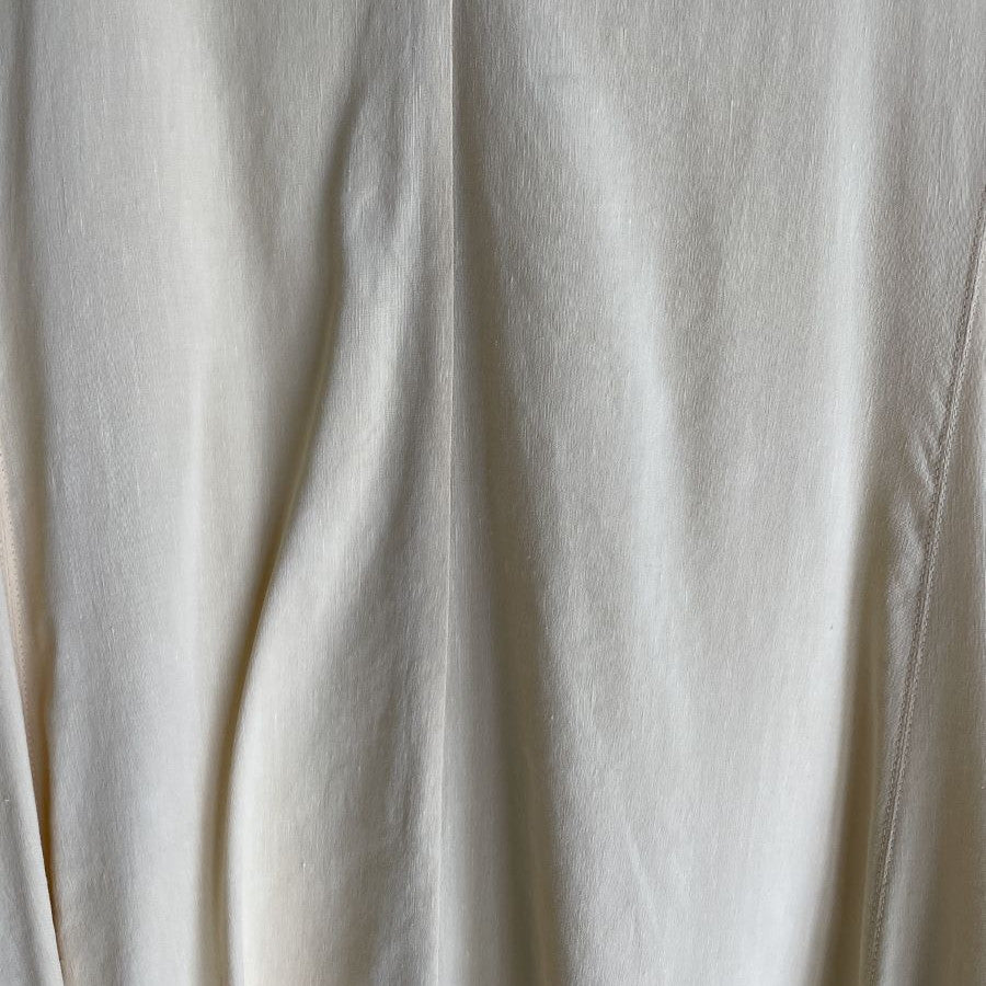 リネンキーネックワンピース(Mサイズ／イエロー／23区(ニジュウサンク))USED