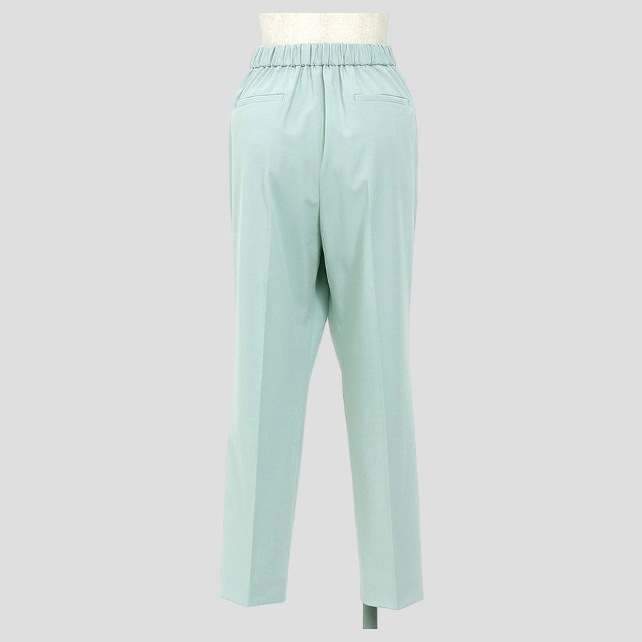 テーパードパンツ(Lサイズ／グリーン ／23区(ニジュウサンク))USED