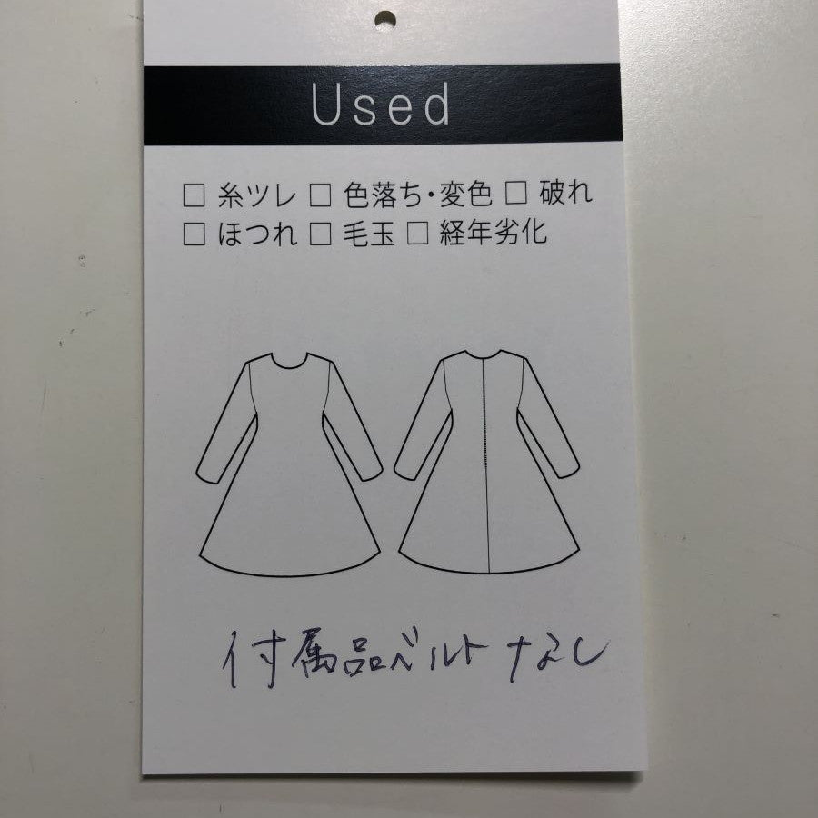 ジオメトリックプリントワンピース(Mサイズ／ブラウン／J.PRESS(ジェイプレス))