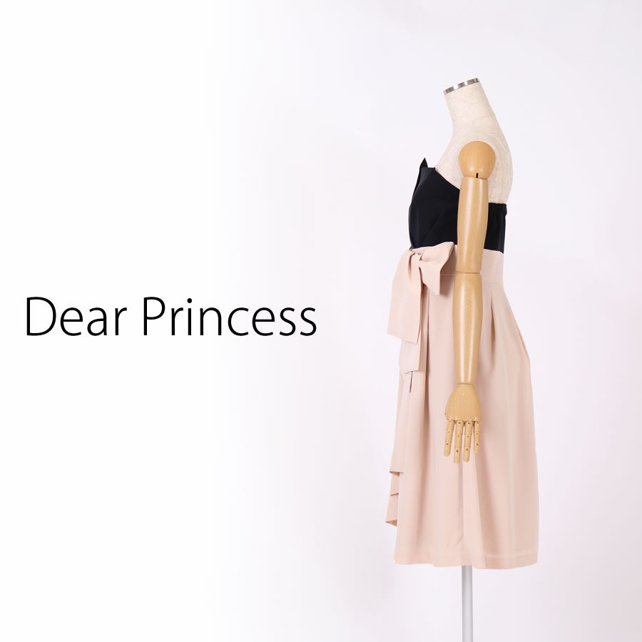 リビエラファイユ ワンピース(Mサイズ／ベージュ／Dear Princess(ディアプリンセス)),春,夏,秋,冬,USED