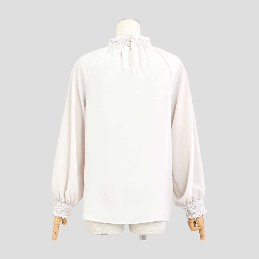 異素材セットアップ(Mサイズ／ベージュ／Dear Princess(ディアプリンセス))