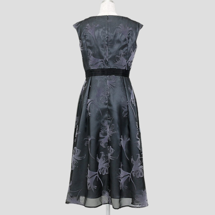 フラワーフロッキー ワンピース(Mサイズ／ブラック／Dear Princess(ディアプリンセス))USED