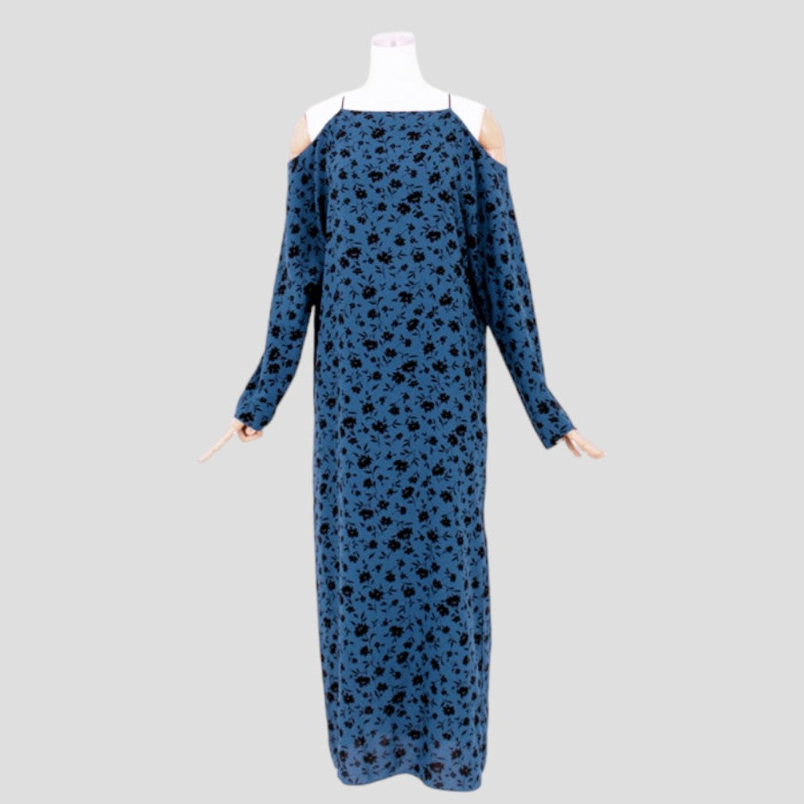 ケイティ スリットワンピース(Sサイズ／ブルー・水色／JILLSTUART(ジル スチュアート))USED
