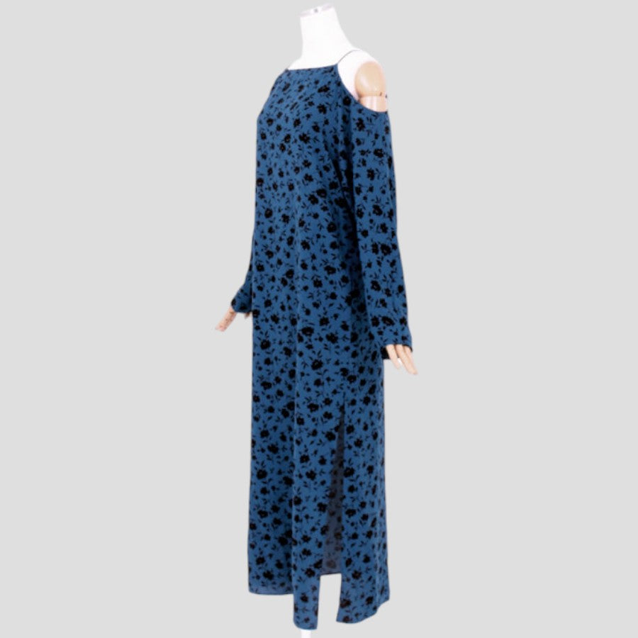 ケイティ スリットワンピース(Sサイズ／ブルー・水色／JILLSTUART(ジル スチュアート))USED