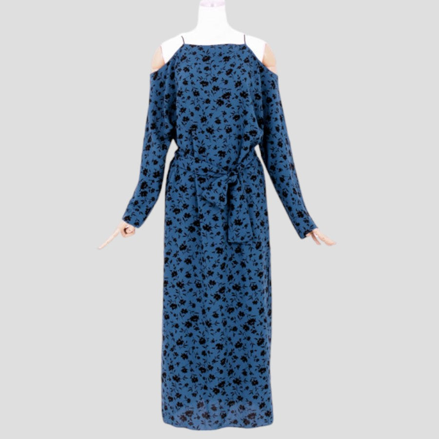 ケイティ スリットワンピース(Sサイズ／ブルー・水色／JILLSTUART(ジル スチュアート))USED