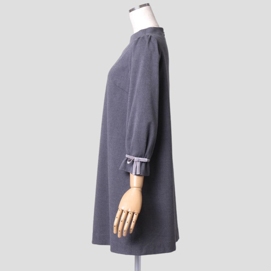 ボトルAライン ミニワンピース(Lサイズ／グレー／BODY DRESSING(プロポーションボディドレッシング))USED