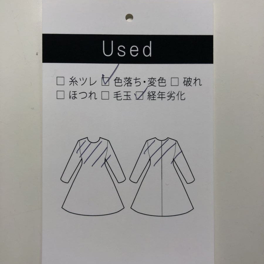 タイプライターエンブロイダリーコンビドレス (Lサイズ／ブラック／TO BE CHIC(トゥービーシック))