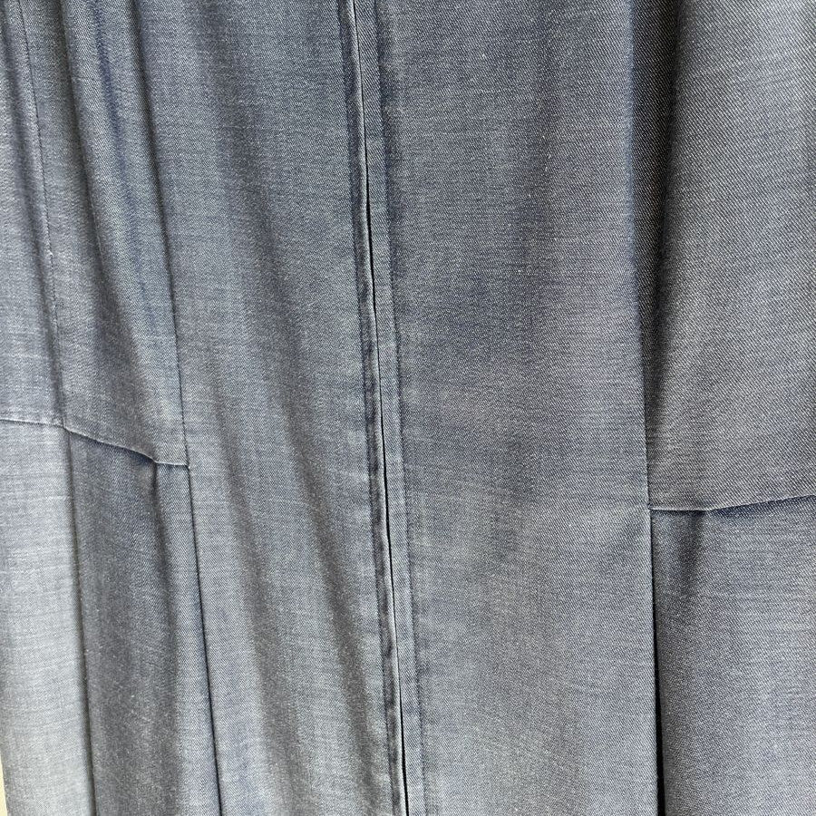 リヨセルシャンブレーツイルドレス(Mサイズ／ネイビー／TO BE CHIC(トゥービーシック))USED