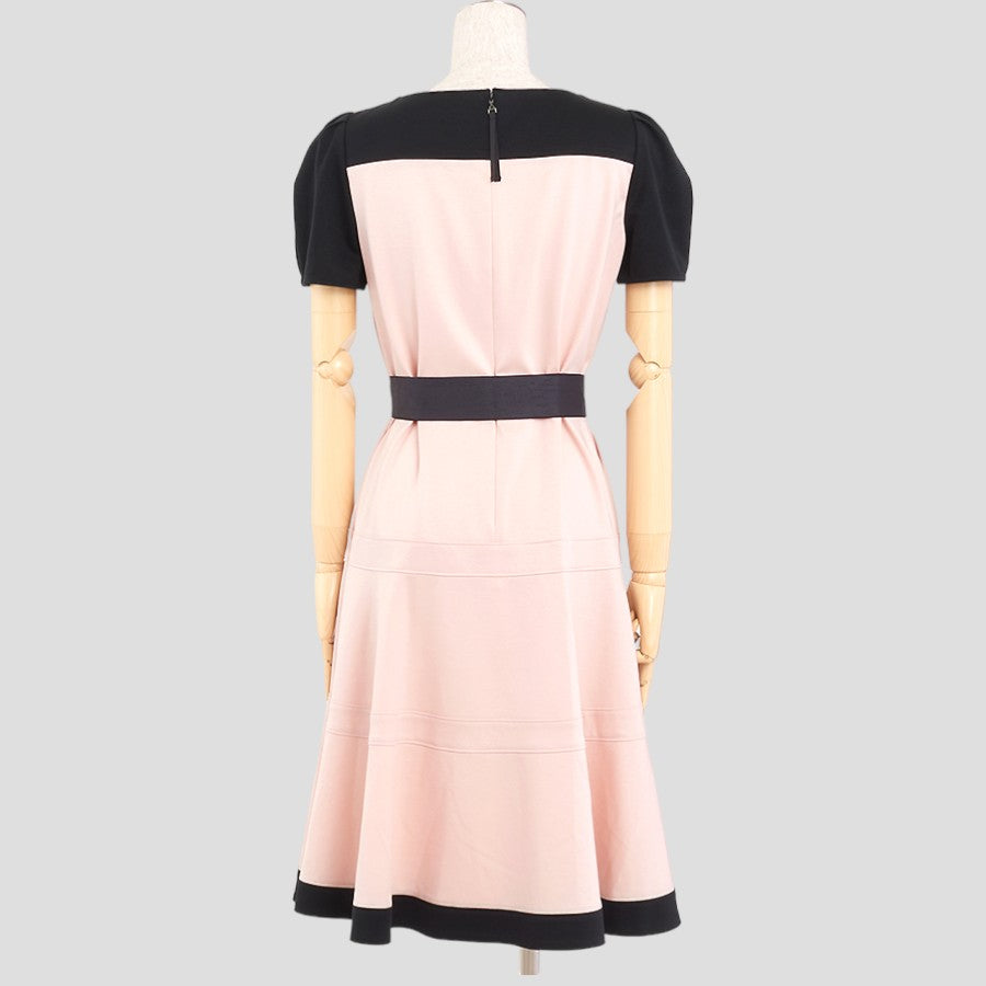 スーピマコットンポンチドレス(Mサイズ／ピンク／TO BE CHIC(トゥービーシック))USED