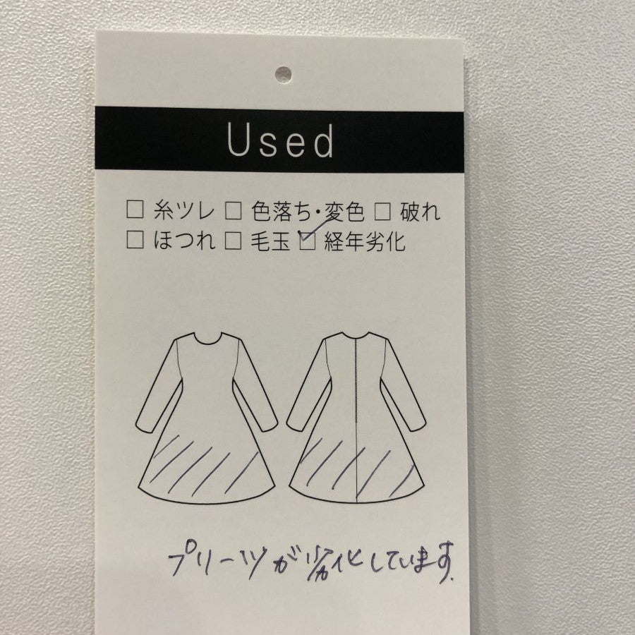 レース×プリーツドッキングワンピース(Mサイズ／ホワイト／JET SET(ジェットセット))