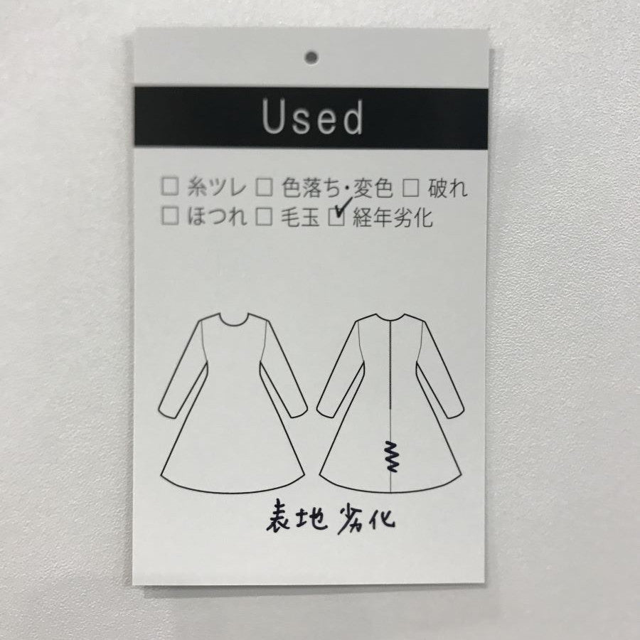 バックフリル ワンピース(Mサイズ／ブラック／Rouge vif la cle(ルージュ・ヴィフ ラクレ))USED