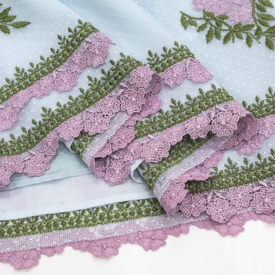 JASMINE ドレス(Sサイズ／ブルー・水色／TOCCA(トッカ))USED