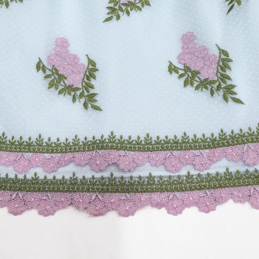 JASMINE ドレス(Sサイズ／ブルー・水色／TOCCA(トッカ))USED